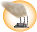 power plant and air pollution